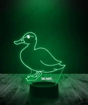 Lampka LED 3D Plexido Kaczka Zoo - 1