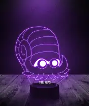 Lampka LED 3D Plexido Pokemon Omanyte