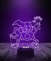 Lampka LED 3D Plexido Pokemon Mr. Mime