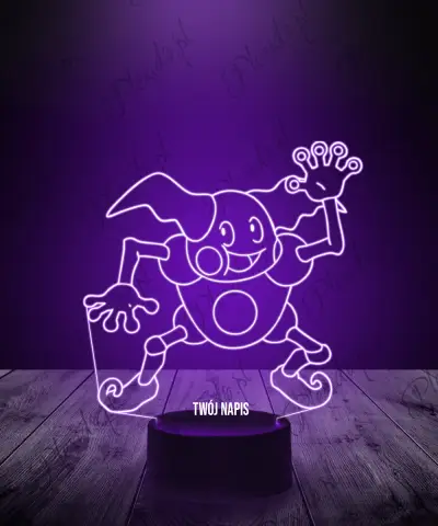 Lampka LED 3D Plexido Pokemon Mr. Mime