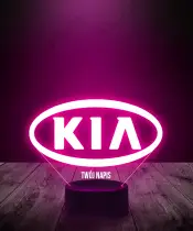 Lampka LED 3D Plexido Samochód Kia Logo - 2