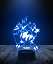 Lampka LED 3D Plexido Pokemon Electabuzz