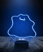Lampka LED 3D Plexido Pokemon Ditto