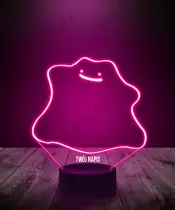 Lampka LED 3D Plexido Pokemon Ditto