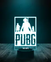Lampka LED 3D Plexido PUBG: Battlegrounds Postacie - 2