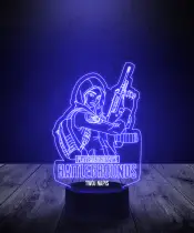 Lampka LED 3D Plexido PUBG: Battlegrounds Postacie - 1