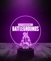 Lampka LED 3D Plexido PUBG: Battlegrounds Logo - 1
