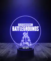 Lampka LED 3D Plexido PUBG: Battlegrounds Logo - 2