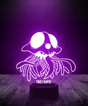 Lampka LED 3D Plexido Pokemon Tentacruel