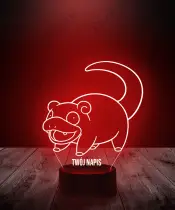 Lampka LED 3D Plexido Pokemon Slowpoke - 2