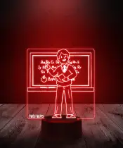 Lampka LED 3D Plexido Nauczyciel Tablica - 2