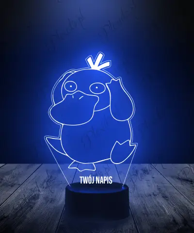 Lampka LED 3D Plexido Psyduck Pokemon