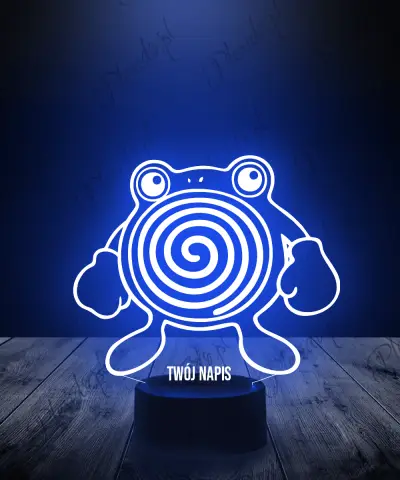 Lampka LED 3D Plexido Pokemon Poliwarth