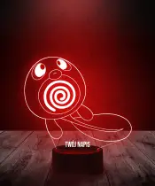Lampka LED 3D Plexido Pokemon Poliwag - 2