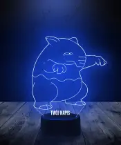 Lampka LED 3D Plexido Pokemon Drowzee - 2