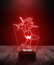 Lampka LED 3D Plexido Pokemon Dodrio