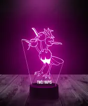 Lampka LED 3D Plexido Pokemon Dodrio