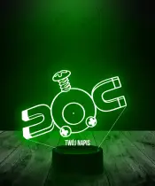 Lampka LED 3D Plexido Pokemon Magnemite - 1