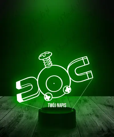 Lampka LED 3D Plexido Pokemon Magnemite - 1