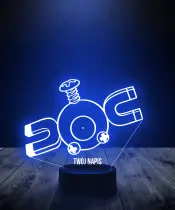 Lampka LED 3D Plexido Pokemon Magnemite - 3