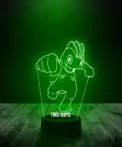 Lampka LED 3D Plexido Pokemon Machop - 3