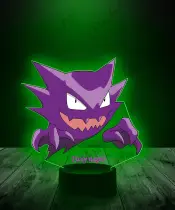 Lampka LED 3D Plexido z Nadrukiem UV Pokemon Haunter - 3