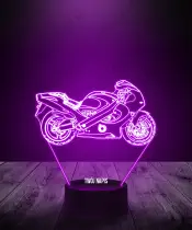 Lampka LED 3D Plexido Motocykl Bimota - 1