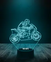 Lampka LED 3D Plexido Motocykl - 1
