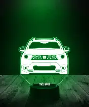 Lampka LED 3D Plexido Samochód Pojazd Dacia - 3