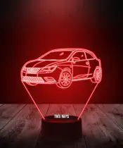 Lampka LED 3D Plexido Samochód Seat Ibiza - 3