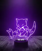 Lampka LED 3D Plexido Pokemon Abra - 3
