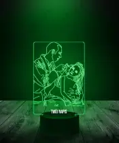 Lampka LED 3D Plexido Lekarz Laryngolog - 2