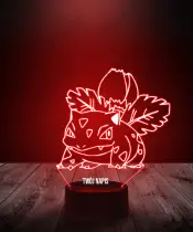 Lampka LED 3D Plexido Pokemon Ivysaur