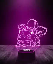 Lampka LED 3D Plexido Pokemon Ivysaur