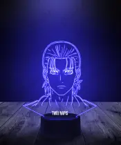 Lampka LED 3D Plexido Atak Tytanów Eren Yaeger