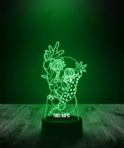 Lampka LED 3D Plexido Bajka Miraculum i Czarny Kot - 2