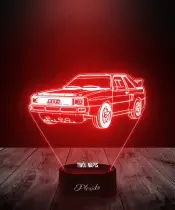 Lampka LED 3D Plexido Samochód Audi RS1985 - 3