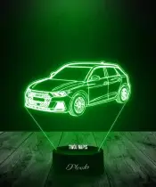 Lampka LED 3D Plexido Samochód Audi RS3 - 2