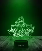 Lampka LED 3D Plexido Bajka Pidżamersi