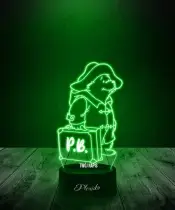 Lampka LED 3D Plexido Bajka Miś Paddington - 3