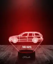 Lampka LED 3D Plexido Samochód BMW E36 - 1
