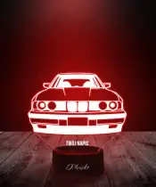 Lampka LED 3D Plexido Samochód BMW M5 E34 - 1