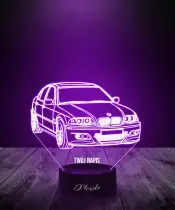 Lampka LED 3D Plexido Samochód BMW E46 M3 - 3