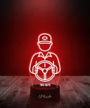 Lampka LED 3D Plexido Zawodowy Kierowca