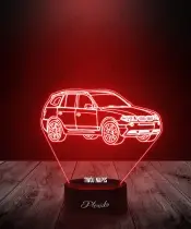 Lampka LED 3D Plexido Samochód BMW X3 4X4 - 3