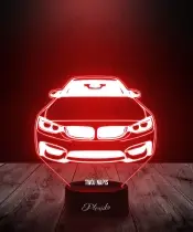 Lampka LED 3D Plexido Samochód BMW M4 F82 - 3