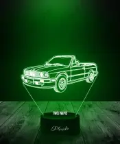 Lampka LED 3D Plexido Samochód BMW E325i - 3