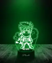 Lampka LED 3D Plexido Dla fana Anime Sharingan Kakashi Naruto - 1