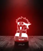 Lampka LED 3D Plexido Prezent Dla Fana Anime Naruto Laugh