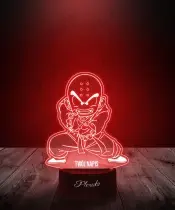 Lampka LED 3D Plexido Dla fana Anime Dragon Ball Krillin - 1
